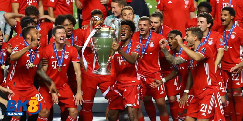 Bayern Munich đạt được 6 danh hiệu vô địch C1 tính đến nay