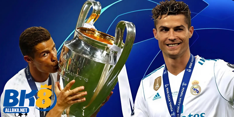 Cristiano Ronaldo sớm thể hiện sự nổi bật ngay từ ngày đầu tham gia đấu trường cúp C1